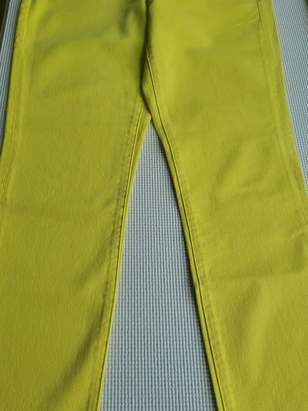 Jcrew J Crew Toothpick Yellow Jeans 29 Ankle